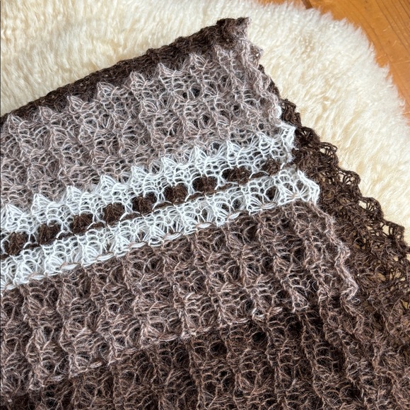 Vintage Icelandic Wool Scarf - Picture 4 of 7